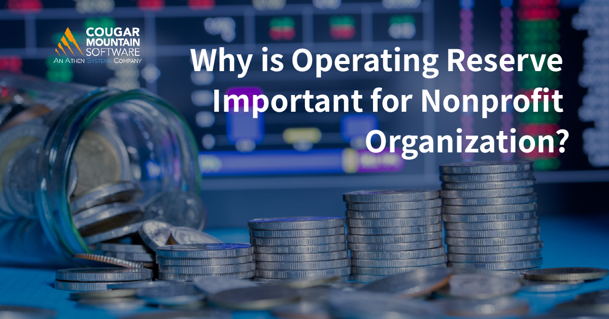 Why is Operating Reserve Important for nonprofit Organization?